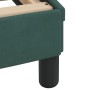 Estructura cama con luces LED terciopelo verde oscuro 90x190 cm de vidaXL, Camas y somieres - Ref: Foro24-3213828, Precio: 17...