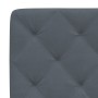 Bed frame LED lights dark gray velvet 140x200 cm by vidaXL, Beds and slatted bases - Ref: Foro24-3213856, Price: 203,91 €, Di...