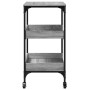 Sonoma gray engineered wood kitchen cart 60x41x80.5 cm by vidaXL, Kitchen and dining carts - Ref: Foro24-842404, Price: 66,45...