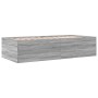 Tumbona con cajones madera ingeniería gris Sonoma 100x200 cm de vidaXL, Camas y somieres - Ref: Foro24-3280872, Precio: 211,5...