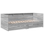 Tumbona con cajones madera ingeniería gris Sonoma 90x190 cm de vidaXL, Camas y somieres - Ref: Foro24-3280858, Precio: 240,03...