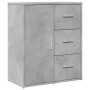 Aparador de madera de ingeniería gris hormigón 60x31x70 cm de vidaXL, Aparadores - Ref: Foro24-840474, Precio: 78,01 €, Descu...