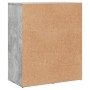 Aparador de madera de ingeniería gris hormigón 60x31x70 cm de vidaXL, Aparadores - Ref: Foro24-840474, Precio: 78,01 €, Descu...