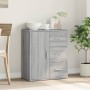 Sonoma gray engineered wood sideboard 60x31x70 cm by vidaXL, Sideboards - Ref: Foro24-840476, Price: 80,33 €, Discount: %