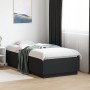 Black engineered wood bed frame 75x190 cm by vidaXL, Beds and slatted bases - Ref: Foro24-3209759, Price: 106,67 €, Discount: %