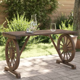 Garden table solid fir wood 115x55x65 cm by vidaXL, Garden tables - Ref: Foro24-365114, Price: 139,99 €, Discount: %