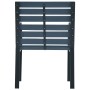 Garden chairs 2 units solid gray fir wood and steel by vidaXL, Banks - Ref: Foro24-319577, Price: 102,33 €, Discount: %