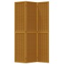 3-panel partition screen solid brown paulownia wood by vidaXL, Room dividers - Ref: Foro24-358815, Price: 91,09 €, Discount: %