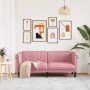 Pink velvet 2-seater sofa by vidaXL, Sofas - Ref: Foro24-372578, Price: 279,23 €, Discount: %