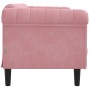 Pink velvet 2-seater sofa by vidaXL, Sofas - Ref: Foro24-372578, Price: 279,23 €, Discount: %