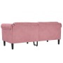 Pink velvet 2-seater sofa by vidaXL, Sofas - Ref: Foro24-372578, Price: 279,23 €, Discount: %