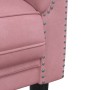 Pink velvet 2-seater sofa by vidaXL, Sofas - Ref: Foro24-372578, Price: 279,23 €, Discount: %