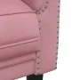 Pink velvet 2-seater sofa by vidaXL, Sofas - Ref: Foro24-372578, Price: 270,83 €, Discount: %