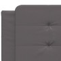 Estructura cama con luces LED cuero sintético gris 200x200 cm de vidaXL, Camas y somieres - Ref: Foro24-3214134, Precio: 215,...