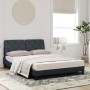 Bed with dark gray velvet mattress 120x200 cm by vidaXL, Beds and slatted bases - Ref: Foro24-3208647, Price: 394,40 €, Disco...