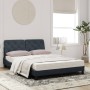 Cama con colchón terciopelo gris oscuro 140x190 cm de vidaXL, Camas y somieres - Ref: Foro24-3208653, Precio: 374,86 €, Descu...