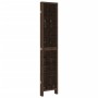 Dark brown paulownia wood 5-panel separator screen by vidaXL, Room dividers - Ref: Foro24-358663, Price: 117,78 €, Discount: %