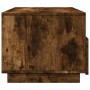 Coffee table with LED lights smoked oak 90x49x40 cm by vidaXL, Coffee table - Ref: Foro24-839837, Price: 108,03 €, Discount: %