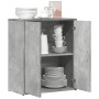 Aparador de madera de ingeniería gris hormigón 60x31x70 cm de vidaXL, Aparadores - Ref: Foro24-840460, Precio: 61,12 €, Descu...