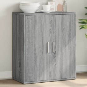 Aparador de madera de ingeniería gris Sonoma 60x31x70 cm de vidaXL, Aparadores - Ref: Foro24-840462, Precio: 65,04 €, Descuen...