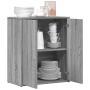 Sonoma gray engineered wood sideboard 60x31x70 cm by vidaXL, Sideboards - Ref: Foro24-840462, Price: 62,84 €, Discount: %