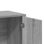 Aparador de madera de ingeniería gris Sonoma 60x31x70 cm de vidaXL, Aparadores - Ref: Foro24-840462, Precio: 62,84 €, Descuen...