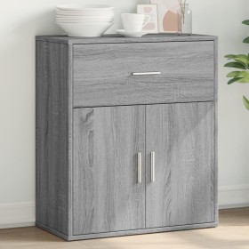 Sonoma gray engineered wood sideboard 60x31x70 cm by vidaXL, Sideboards - Ref: Foro24-840469, Price: 68,99 €, Discount: %