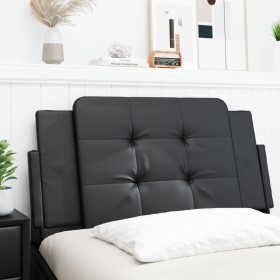 Black synthetic leather padded bed headboard 100 cm by vidaXL, Headboards and footboards - Ref: Foro24-374843, Price: 30,92 €...