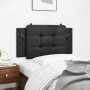 Black synthetic leather padded bed headboard 100 cm by vidaXL, Headboards and footboards - Ref: Foro24-374843, Price: 30,99 €...