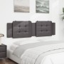 Gray synthetic leather padded bed headboard 180 cm by vidaXL, Headboards and footboards - Ref: Foro24-374876, Price: 47,67 €,...