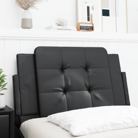 Black synthetic leather padded bed headboard 90 cm by vidaXL, Headboards and footboards - Ref: Foro24-374836, Price: 28,99 €,...