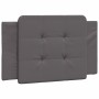 Estructura cama con luces LED cuero sintético gris 100x200 cm de vidaXL, Camas y somieres - Ref: Foro24-3214092, Precio: 150,...