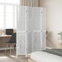 White Paulownia solid wood 4-panel dividing screen by vidaXL, Room dividers - Ref: Foro24-358675, Price: 111,89 €, Discount: %