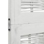 White Paulownia solid wood 4-panel dividing screen by vidaXL, Room dividers - Ref: Foro24-358675, Price: 111,89 €, Discount: %