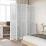 White Paulownia solid wood 5-panel dividing screen by vidaXL, Room dividers - Ref: Foro24-358680, Price: 135,05 €, Discount: %