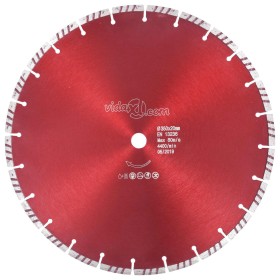 Diamond cutting disc with turbo steel 350 mm by vidaXL, Saw blades - Ref: Foro24-143226, Price: 43,99 €, Discount: %