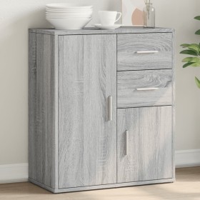 Aparador de madera de ingeniería gris Sonoma 60x31x70 cm de vidaXL, Aparadores - Ref: Foro24-840483, Precio: 77,99 €, Descuen...