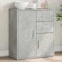 Concrete gray engineered wood sideboard 60x31x70 cm by vidaXL, Sideboards - Ref: Foro24-840481, Price: 74,99 €, Discount: %