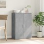 Concrete gray engineered wood sideboard 60x31x84 cm by vidaXL, Sideboards - Ref: Foro24-840488, Price: 71,93 €, Discount: %