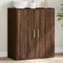 Oak brown engineered wood sideboard 79x38x80 cm by vidaXL, Sideboards - Ref: Foro24-840519, Price: 84,99 €, Discount: %