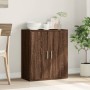 Oak brown engineered wood sideboard 79x38x80 cm by vidaXL, Sideboards - Ref: Foro24-840519, Price: 84,99 €, Discount: %