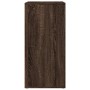 Aparador de madera de ingeniería marrón roble 79x38x80 cm de vidaXL, Aparadores - Ref: Foro24-840519, Precio: 85,89 €, Descue...