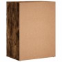 Aparador de madera de ingeniería roble ahumado 60x39x80 cm de vidaXL, Aparadores - Ref: Foro24-840531, Precio: 99,26 €, Descu...