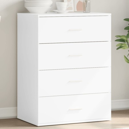 White engineered wood sideboard 60x39x80 cm by vidaXL, Sideboards - Ref: Foro24-840527, Price: 100,47 €, Discount: %