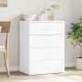 White engineered wood sideboard 60x39x80 cm by vidaXL, Sideboards - Ref: Foro24-840527, Price: 100,47 €, Discount: %