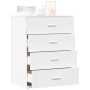 White engineered wood sideboard 60x39x80 cm by vidaXL, Sideboards - Ref: Foro24-840527, Price: 100,47 €, Discount: %