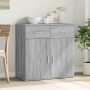 Sonoma graues Sideboard aus Holzwerkstoff, 79 x 38 x 80 cm von vidaXL, Sideboards - Ref: Foro24-840525, Preis: 116,87 €, Raba...