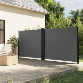 Anthrazitgraue einziehbare Seitenmarkise 180x600 cm von vidaXL, Sonnenschirme - Ref: Foro24-4004643, Preis: 150,03 €, Rabatt: %