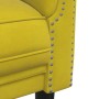 Juego de sofás 3 piezas terciopelo amarillo de vidaXL, Sofás - Ref: Foro24-3209215, Precio: 654,88 €, Descuento: %