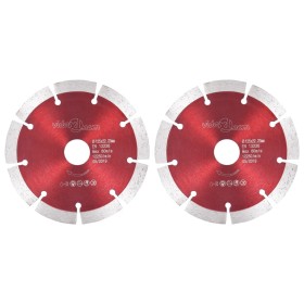 Diamond cutting discs 2 units steel 125 mm by vidaXL, Saw blades - Ref: Foro24-143237, Price: 15,99 €, Discount: %